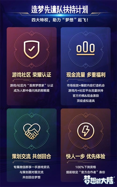 《梦想新大陆》寻梦测试今日开启,策划天团直播好礼拿不停 《梦想新大陆》寻梦测试今日开启,策划天团直播好礼拿不停