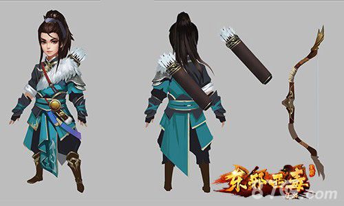 东邪西毒手游郭靖原画