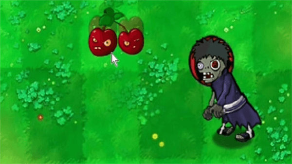 植物大战僵尸火影版(菜单版)宣传图