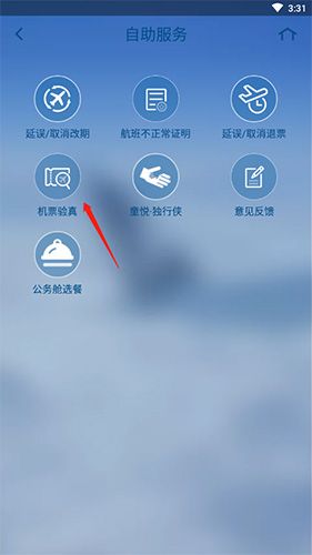 山航掌尚飞如何机票验真3