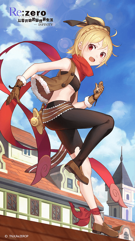 (Re:Zero INFINITY菲鲁特人设图)