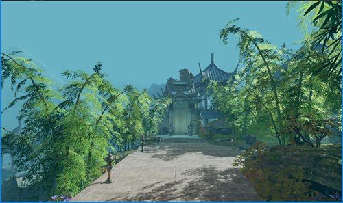 竹影阑珊