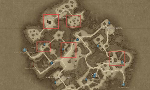 《暗黑破坏神:不朽》橙怪刷新点位置大全 暗黑破坏神不朽橙怪刷新位置大全1