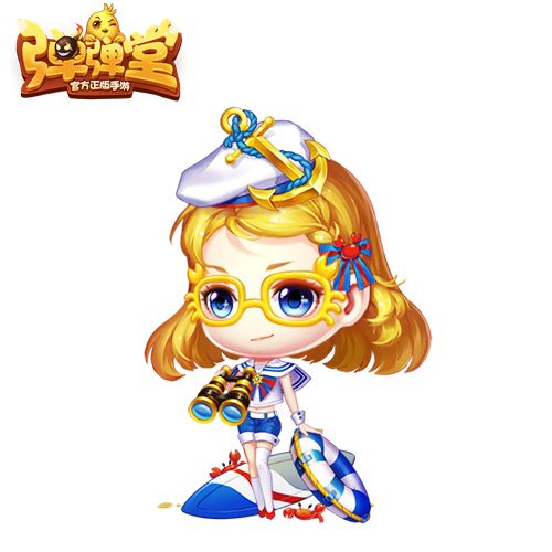 海军风范套装(女)上身效果图