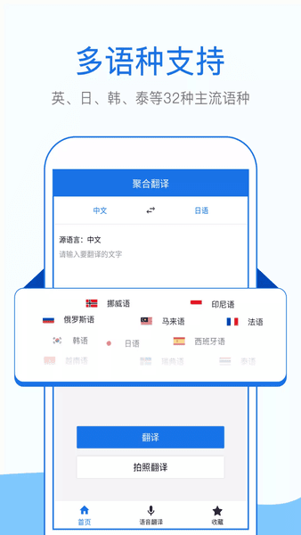 拍照英语翻译app宣传图