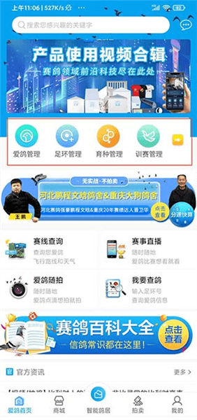 爱鸽者app使用教程配图1
