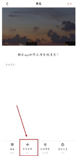 糖水app如何上传本地音乐图片1