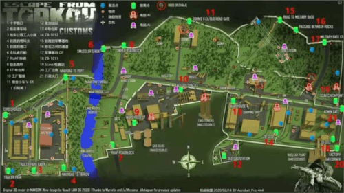 逃离塔科夫怎么解锁地图攻略1