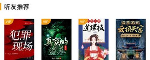 咚咚听书app软件特色