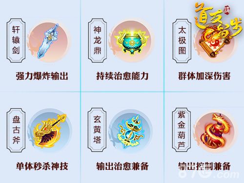 道友请留步多样上古神器,考验组合策略