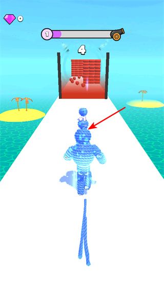 绳索人快跑游戏怎么玩配图1