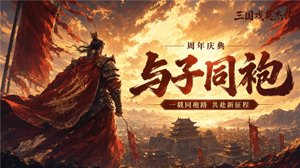 三国戏英杰传宣传图