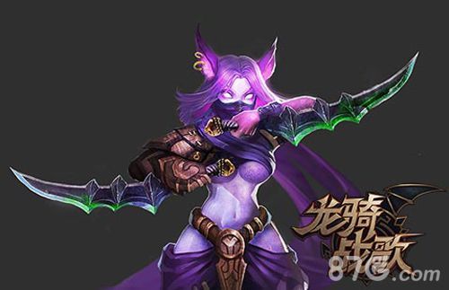 图2:猫娘刺客身手敏捷,黑暗之中杀人无形