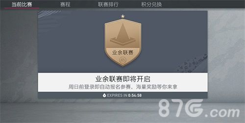《FIFA足球世界》业余联赛