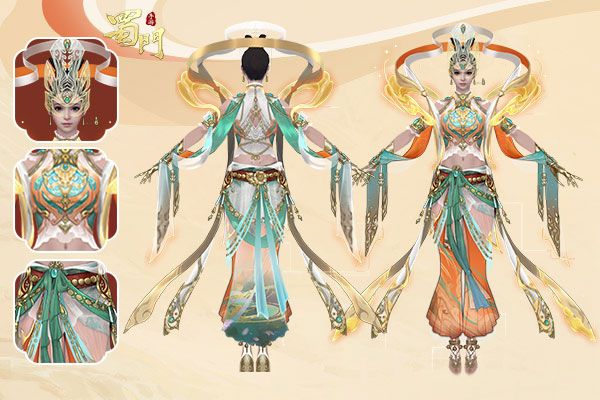 一梦神舞飞天 《蜀门手游》敦煌系列探索千年古韵 一梦神舞飞天 《蜀门手游》敦煌系列探索千年古韵