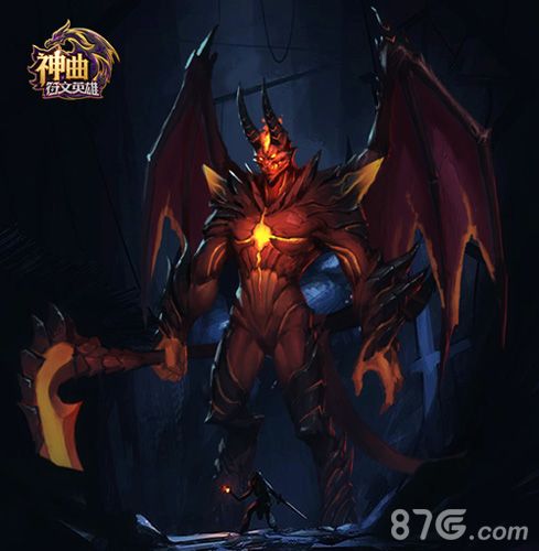 神曲符文英雄新魔灵火系高阶恶魔