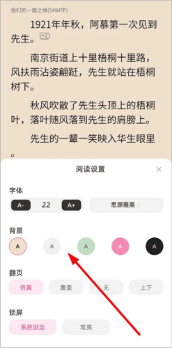 布咕阅读海外版app怎么设置阅读模式3