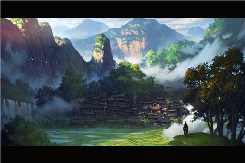 永恒仙域远离尘嚣的小镇