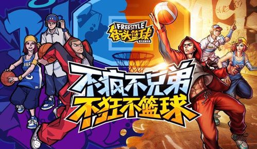 街头篮球手游宣传图