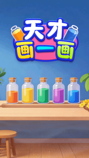 天才画一画赚钱游戏宣传图