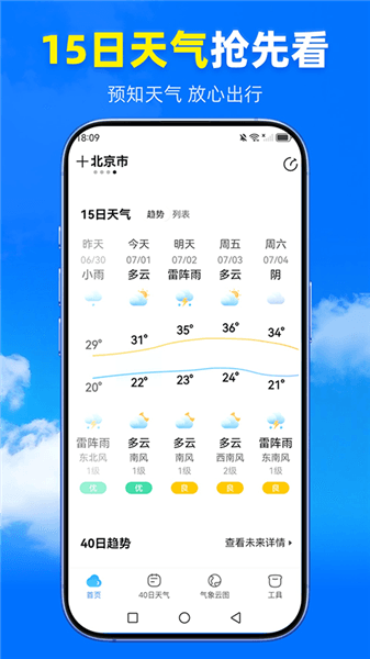 王牌天气官方正版宣传图
