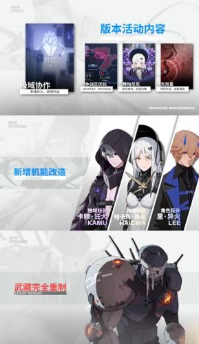 <p>3D二次元末世科幻手游《战双帕弥什》即将2022年3月10日推出全新版本「遥岸方舟」,其中,全新冰系独域机体哈卡玛即将迎来落地!除了新角色的登场,更有其他全新玩法等你来体验!在这个春天,和双宝一起,共同参与一场华丽的赛博冒险吧!</p>6