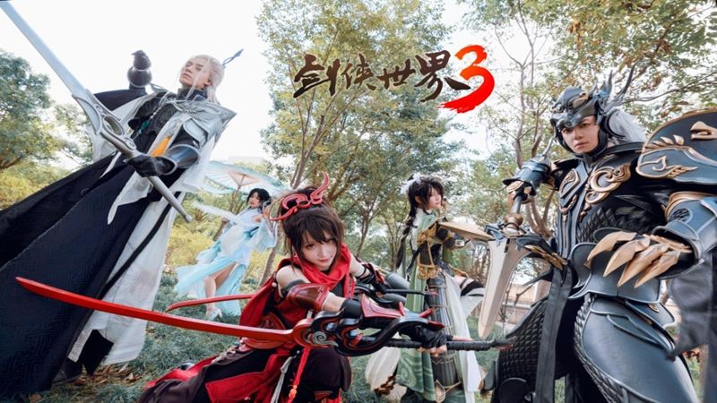 顶流coser天团助阵!《剑侠世界3》12.29不删档上线 顶流coser天团助阵!《剑侠世界3》12.29不删档上线