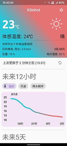 Corona Weatherapp图片