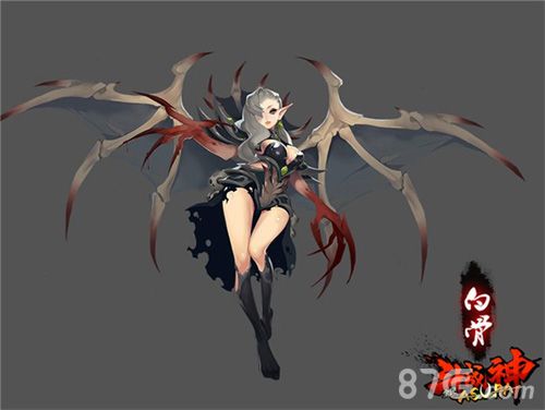 全民斗战神原画-白骨夫人
