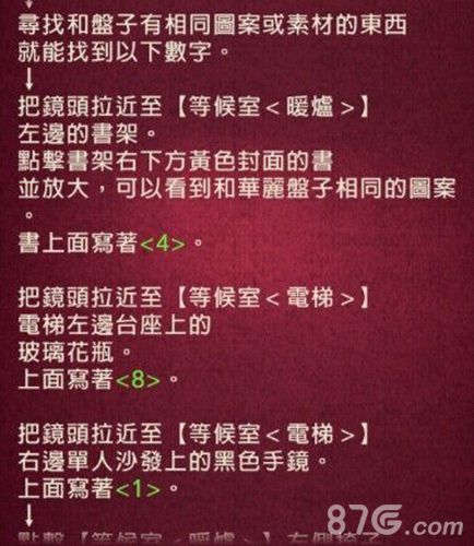 黄昏旅店第8章攻略10