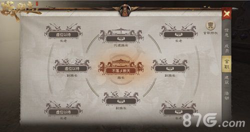 《战国志》立体式社交架构