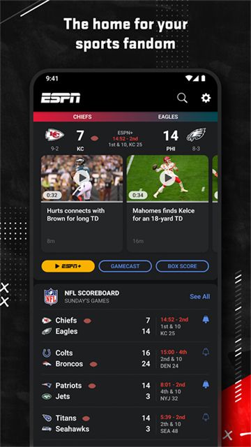 ESPN比分中心app