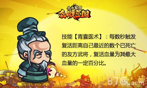 合战三国青囊医术技能介绍