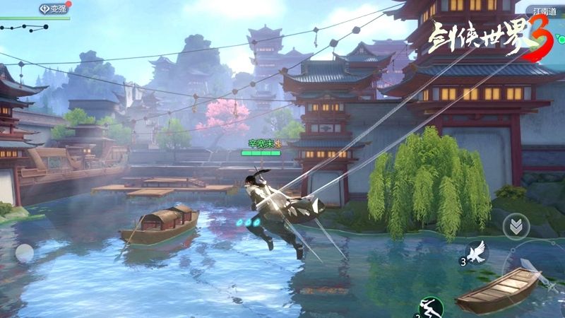 登顶苹果免费榜第一!《剑侠世界3》周淑怡呆妹儿领衔直播好戏开启 登顶苹果免费榜第一!《剑侠世界3》周淑怡呆妹儿领衔直播好戏开启