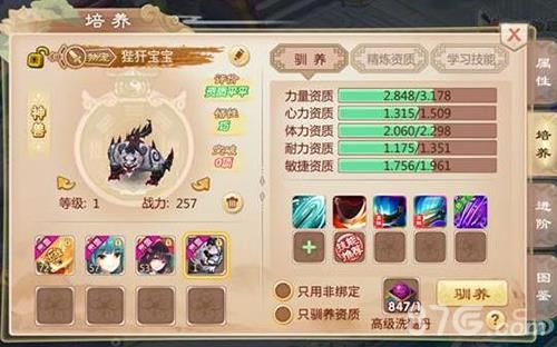 一战封神资质洗髓