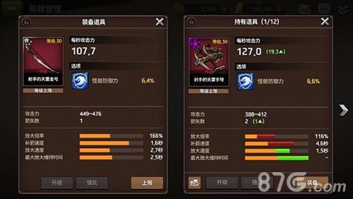 战箭天下成长系统