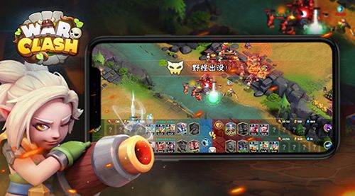 咸鱼游戏、梦加网络联合推出RTS手游《War Clash》