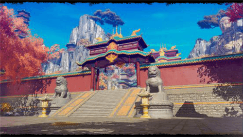 天乩金山寺●昼、晴