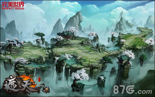 遮天3D灵墟洞天场景