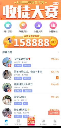 趣闲赚怎么做任务流程配图1