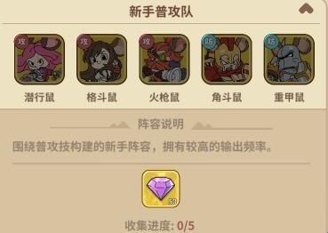 鼠鼠斗大喵最新版阵容推荐配图1
