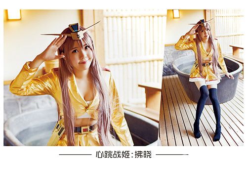 心跳战姬真人明信片