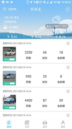 好车主app功能