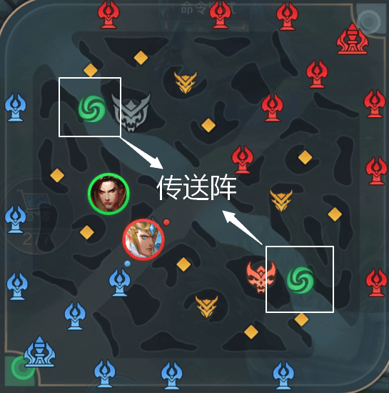 如何运用地图中的传送阵配图2