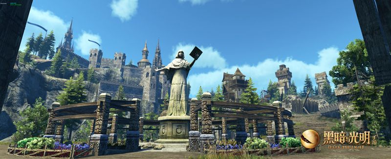屹立于魔法大陆之上的精美建筑,《黑暗与光明手游》三大主城曝光 屹立于魔法大陆之上的精美建筑,《黑暗与光明手游》三大主城曝光