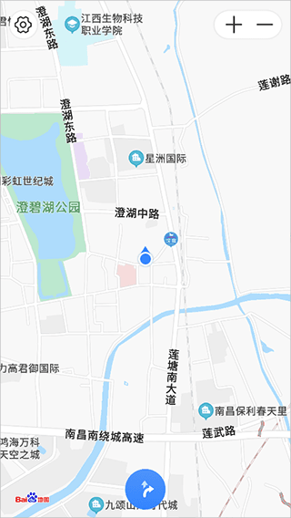 百度地图手表版软件截图1