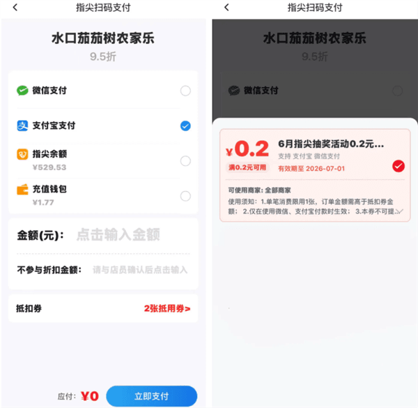 指尖领券流程及使用方法配图4