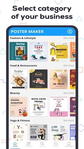 Poster Maker app