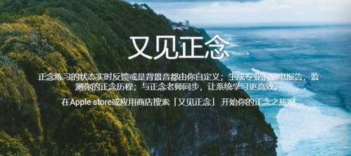 又见正念app宣传图
