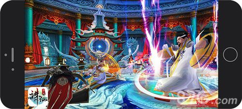 诛仙手游战神天极塔战斗截图